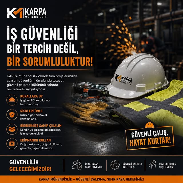Karpa Mühendislik iş güvenliği yaklaşımı